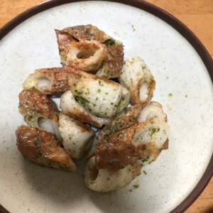 お弁当に♪我が家の竹輪磯辺揚げ